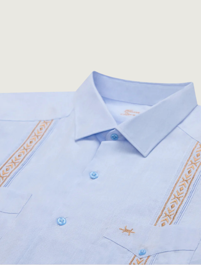 Texas Standard Tejas Guayabera in Benavides Oro
