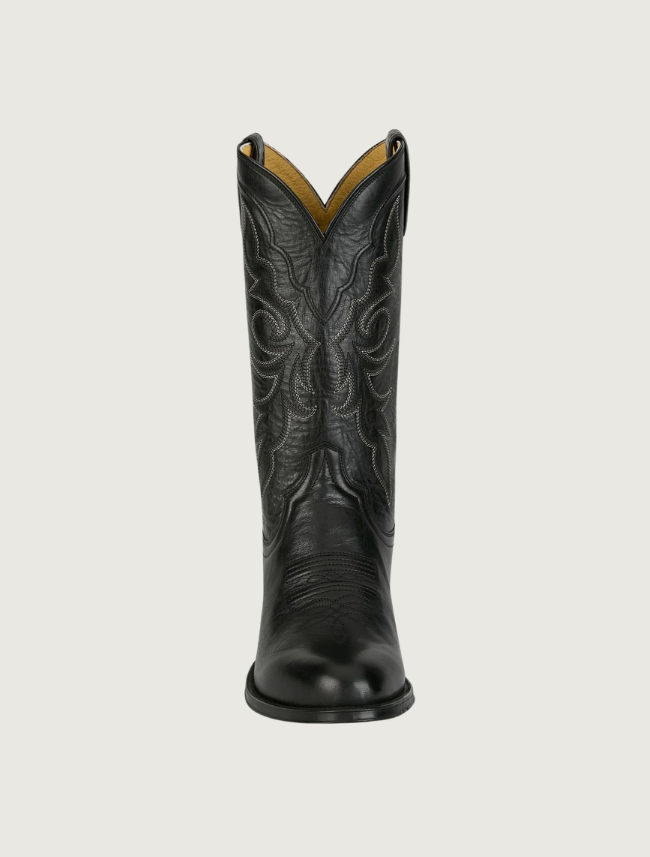 Tony Lama Marco Goat Cowboy Boots in Black