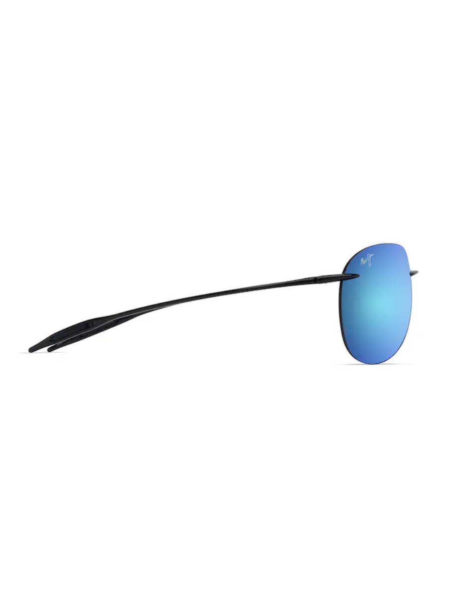 Maui Jim Sugar Beach in Shiny Black / Blue Hawaii