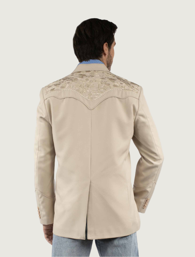 Scully Men's Embroidered Western Blazer