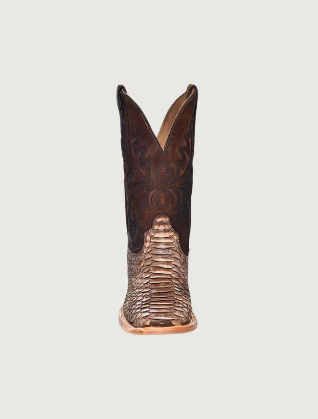 Corral Genuine Lamb & Python Square Toe Cowboy Boots