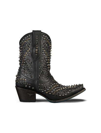 Lane Boots Dolly Bootie in Jet Black