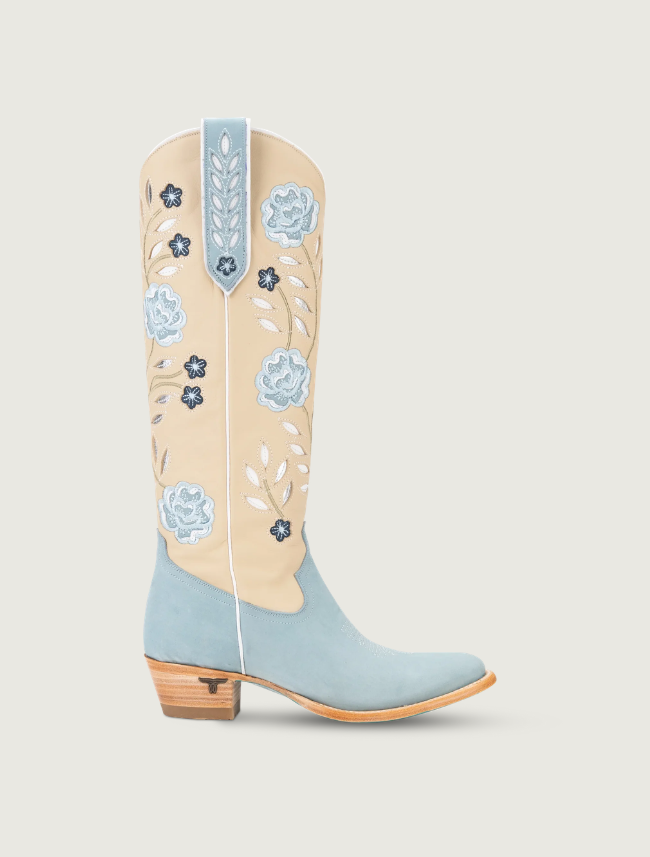 Lane Boots Kenzie Cowgirl Boots in Blueberry Buttermilk