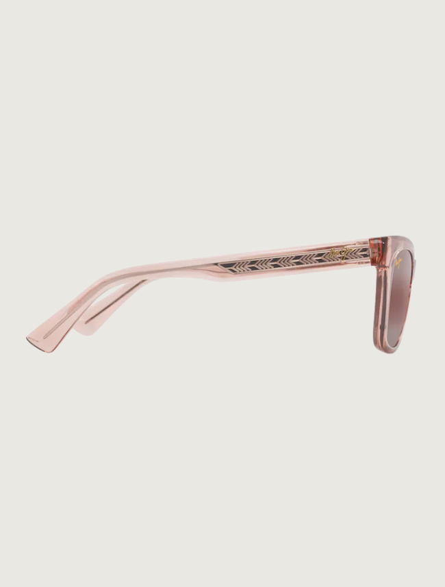 Maui Jim Hiwahiwa in Maui Rose / Shiny Transparent Antique Pink