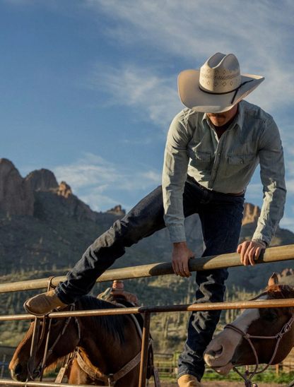 Stetson Baker 20X Straw Cowboy Hat