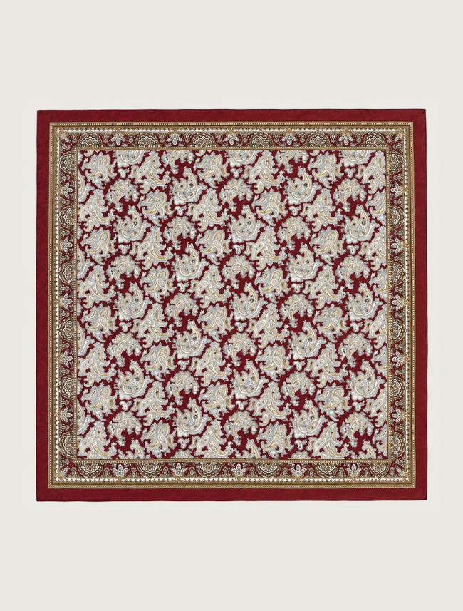 Wyoming Traders Paisley Silk Wild Rag