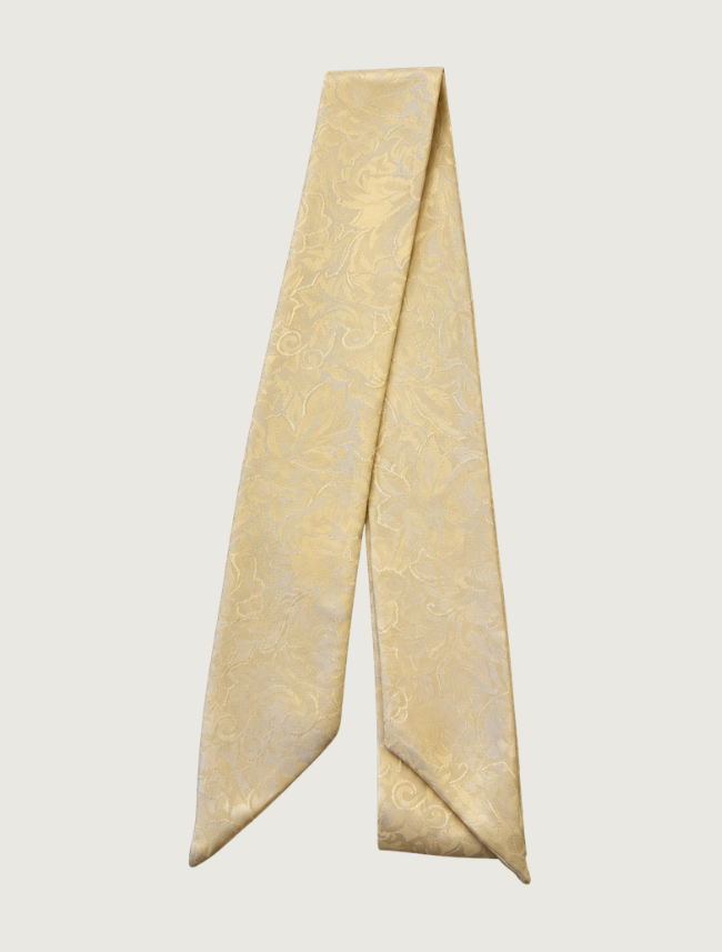 Wyoming Traders Skinny Jacquard Silk Wild Rag