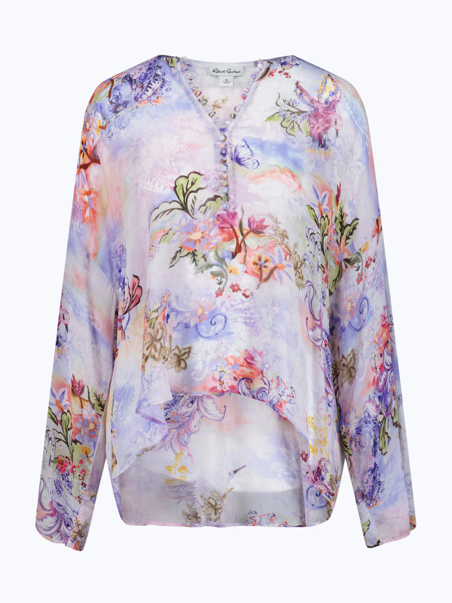 Robert Graham Women's Poppy Long Sleeve Shirt