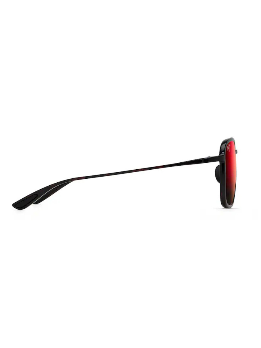 Maui Jim Keokea in Red and Black Tortoise / Hawaii Lava