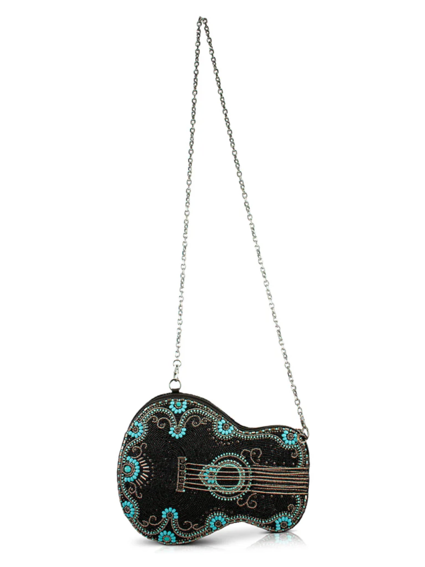 Mary Frances "Turquoise Tune" Crossbody Handbag
