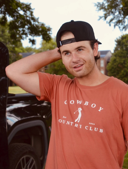 Cowboy Country Club Golfer Logo T-Shirt