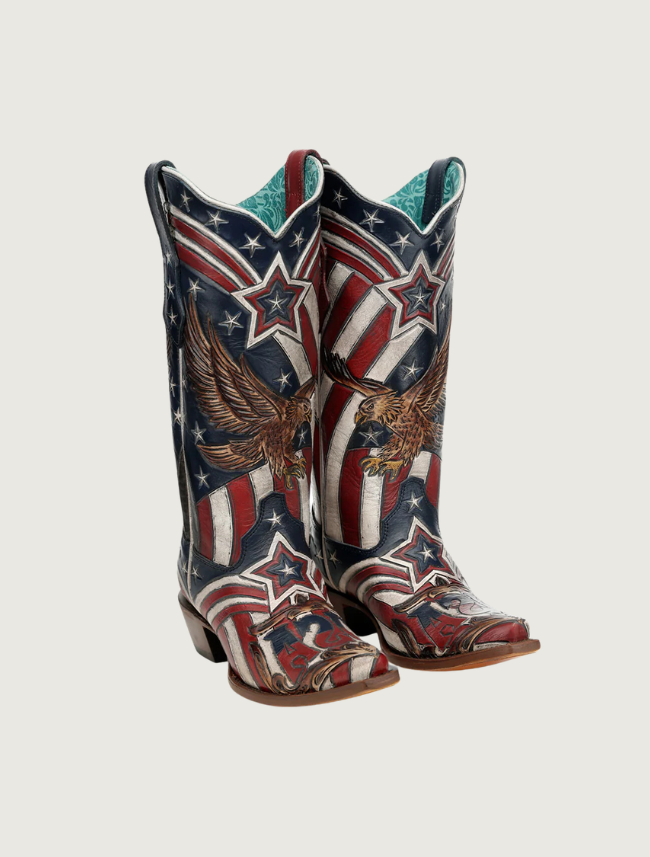 Corral Liberty Eagle Cowgirl Boots