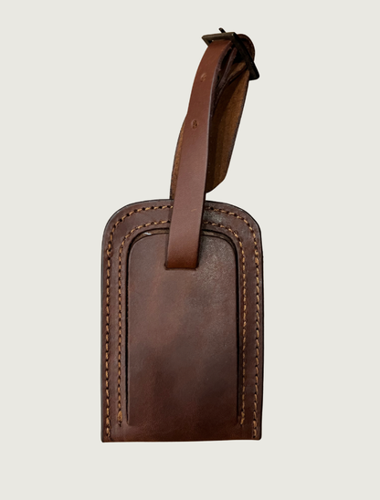 Mavericks Brown Leather Duffel Bag