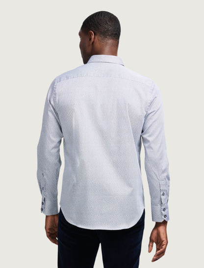 Robert Graham Men's Cheslyn Long Sleeve Button Down Knit Shirt