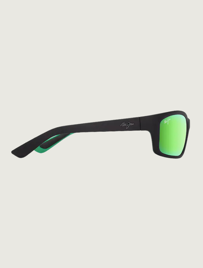 Maui Jim Kanaio Coast in Maui Green / Matte Black with Green