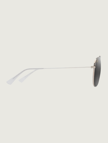Maui Jim Hau'oli aviator sunglasses in Shiny Light Gold with Crystal / Neutral Grey — side view