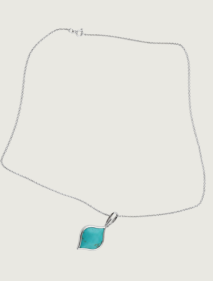 Kabana RP Sterling Silver & Turquoise Necklace