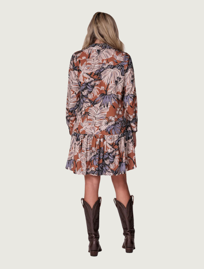 Lovlei Ranch Dakota Dress in Capistrano Adobe