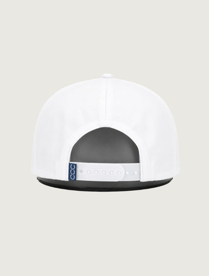 Cowboy Country Club Golfer Roped Hat in White