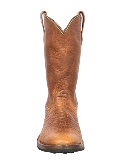 Rios of Mercedes Tucson Bison Performance Cowboy Boots in Cognac