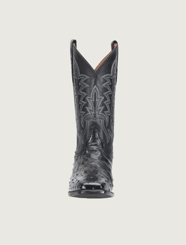 Justin Boots Rancher 12" Ostrich Cowboy Boots