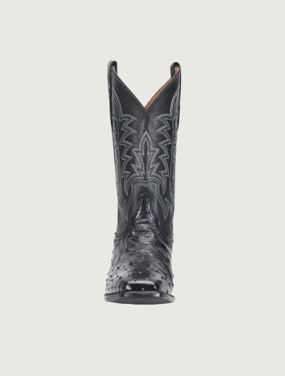 Justin Boots Rancher 12" Ostrich Cowboy Boots