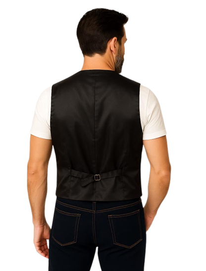 Scully Men's Boar Suede Snap Front Vest