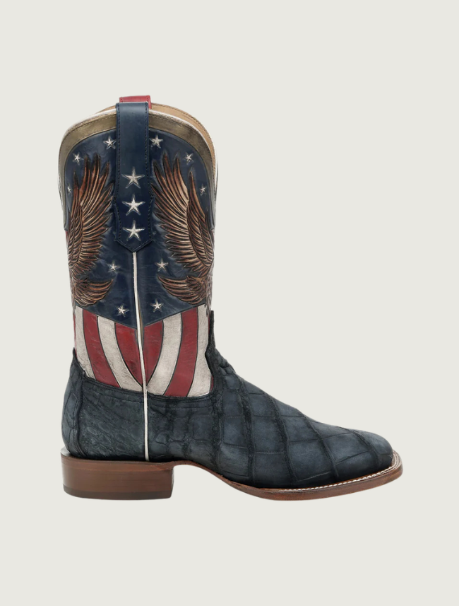 Corral Liberty Eagle Alligator Cowboy Boots