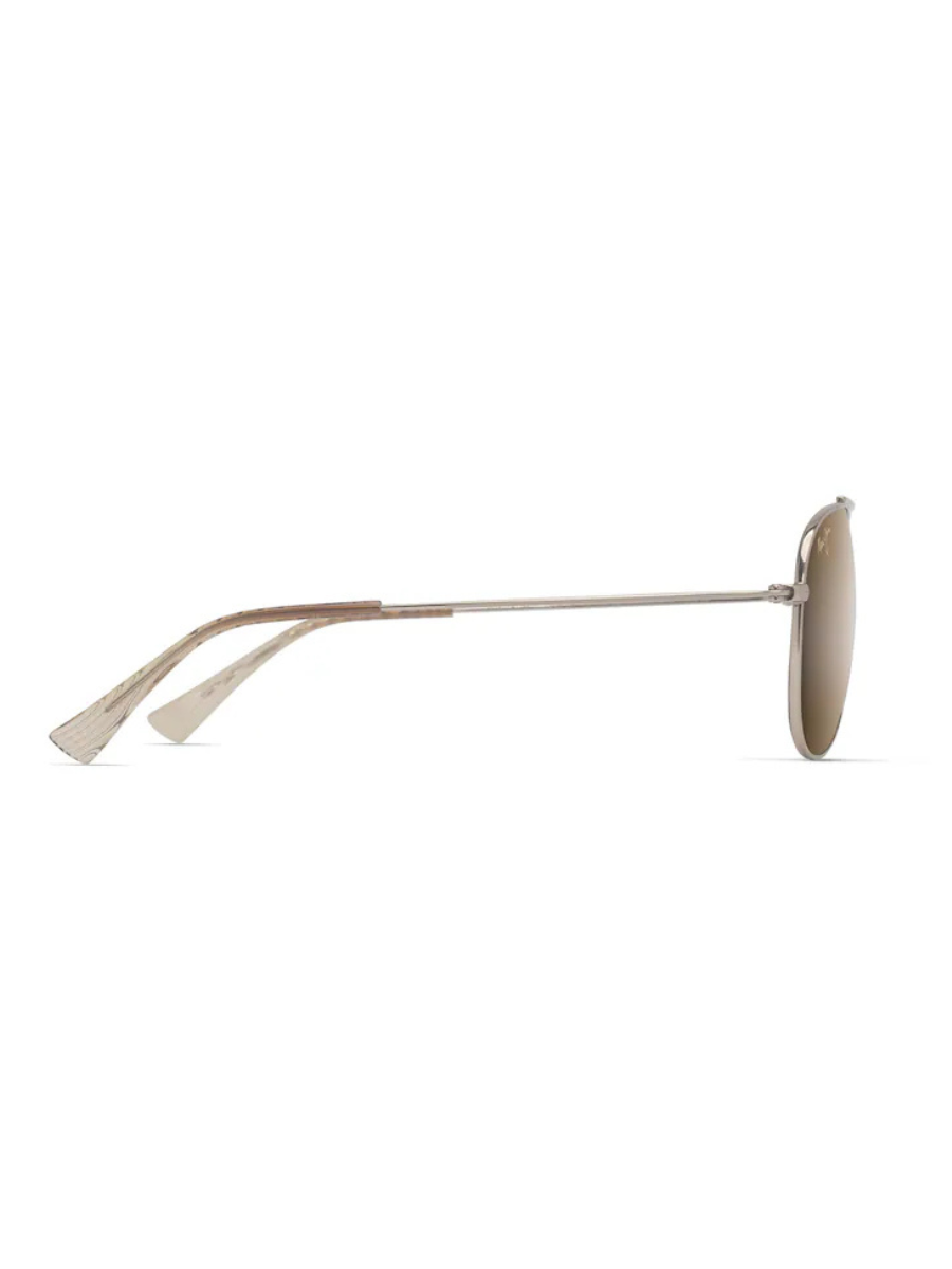 Maui Jim Hau'oli XS in Shiny Light Gold with Brown Grad / HCL Bronze
