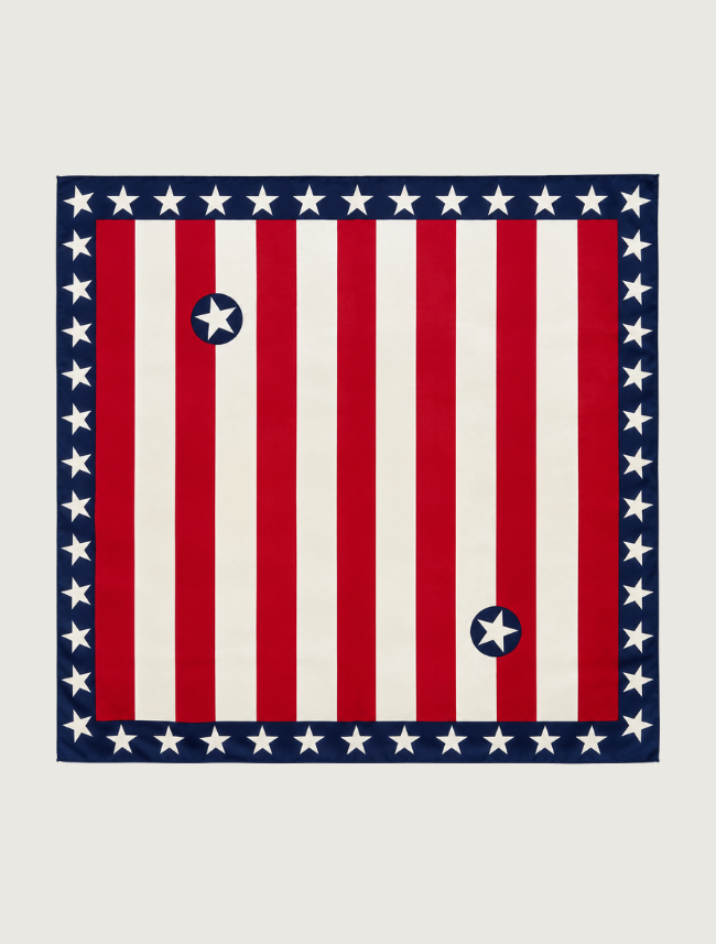 Wyoming Traders Liberty Silk Wild Rag