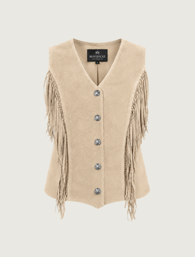 Women's Fringe Vest