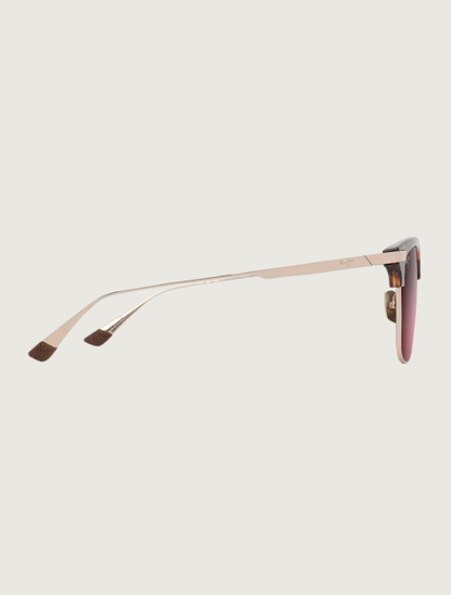 Maui Jim Kalaunu Asian Fit in Maui Rose / Shiny Dark Havana with Gold