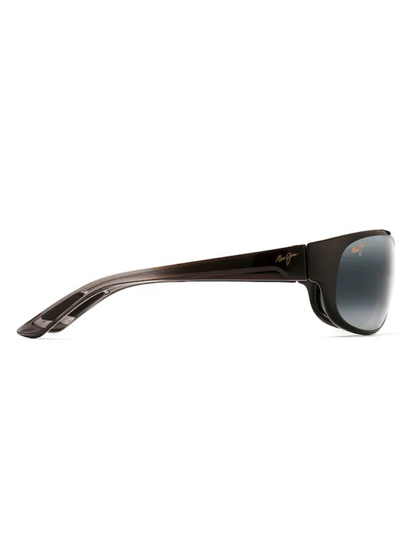 Maui Jim Twin Falls in Gloss Black Fade / Neutral Grey