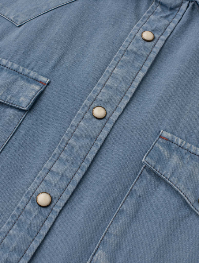 Madison Creek Bisley Western Shirt in Blue