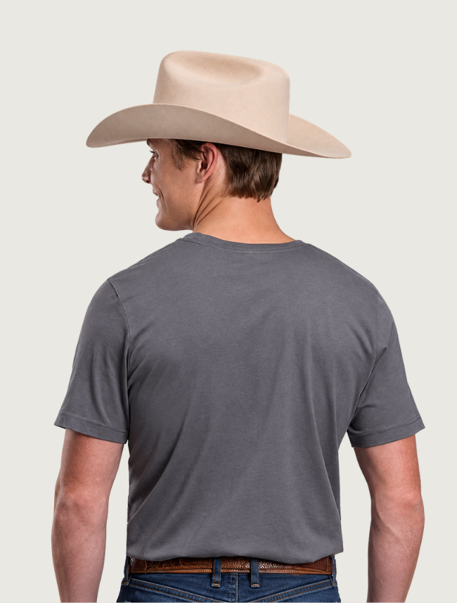 Tin Haul Unisex Charcoal Cowboy UFO Graphic T-Shirt