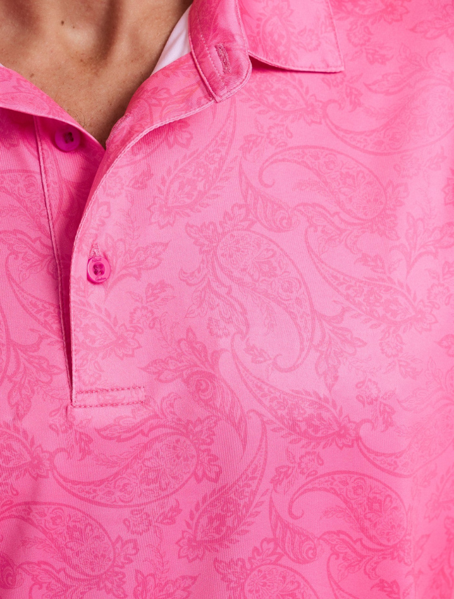 Robert Graham Orsett polo — front breast detail