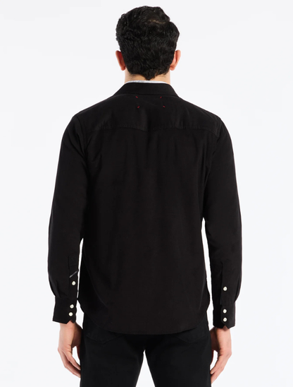 Robert Graham Men's Wyatt Long Sleeve Button Down Shirt in Black