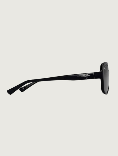 Maui Jim Hiluhilu in Neutral Grey / Shiny Black