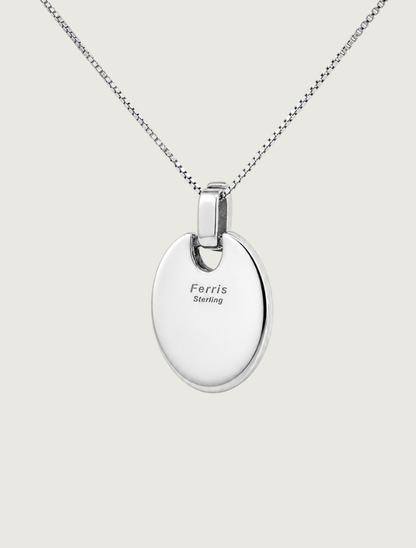 Silver Inlay Pendant