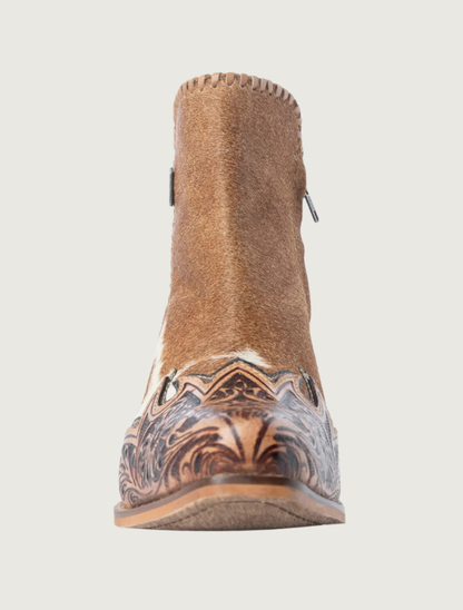 Mesa Hideaway Booties in Caramel