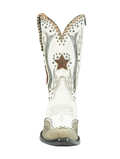 Double D Ranch Best Dressed Taupe Cowboy Boots