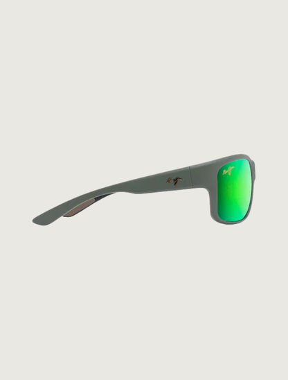 Maui Jim Southern Cross in Soft Matte Khaki / MAUI Green