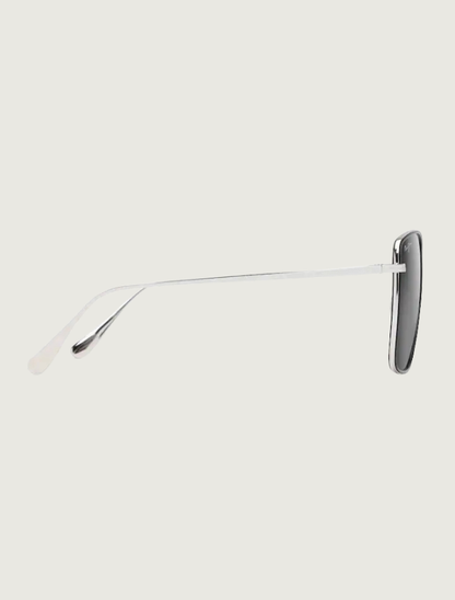Maui Jim Tiger Lily in Neutral Grey / Gloss Black with Silver