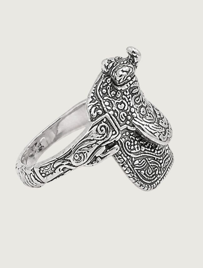 Kabana Sterling Silver Saddle Ring