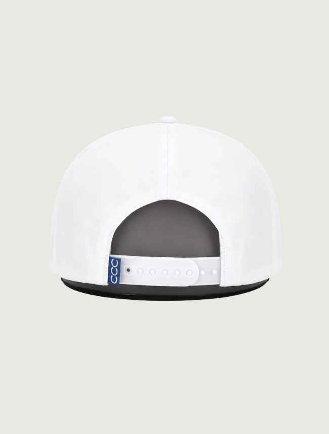 Cowboy Country Club Cursive Roped Hat in White
