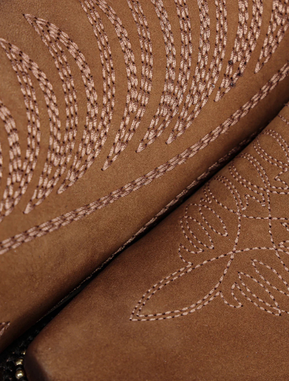 Corral Honey Weaving & Metallic Welt Tall Top Cowgirl Boots