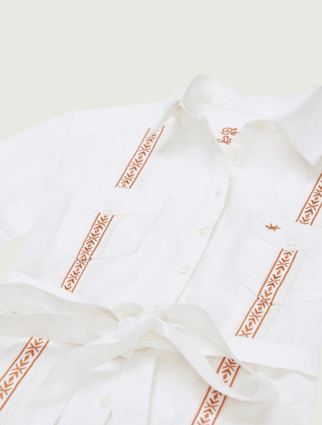 Texas Standard Tejas Guayabera Dress