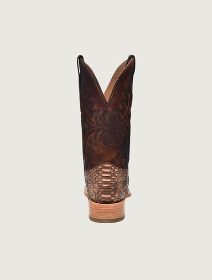 Corral Genuine Lamb & Python Square Toe Cowboy Boots