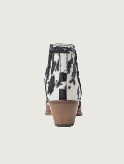 Myra Georgina Hair-On Hide Booties
