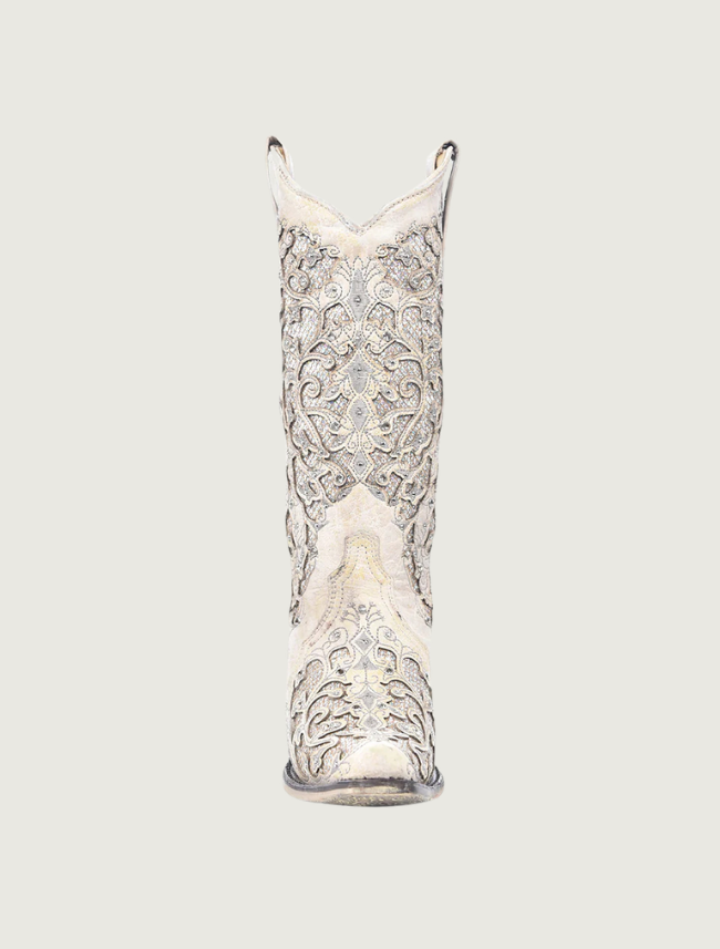 Corral White Wedding Cowgirl Boots